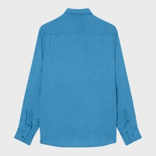 Vilebrequin - Solid Hemd Aus Leinen Für Herren - Hemd - Caroubis - Blau - Größe S