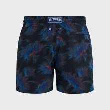 Vilebrequin - Kyoto Badeshorts Aus Seide Für Herren - Vilebrequin X Maison Bucol - Bademode - Moopea - Schwarz - Größe XXXL