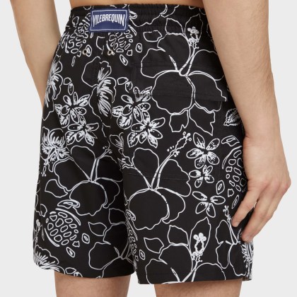 Vilebrequin - Tropical Turtles Ink Badeshorts Für Herren - Bademode - Moorea - Schwarz - Größe S – Bild 6