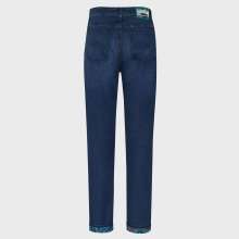 Vilebrequin - Tropical Flowers Denimhose Im 5-taschen-design Für Herren - Jeanshose - Gbetta18 - Blau - Größe 38