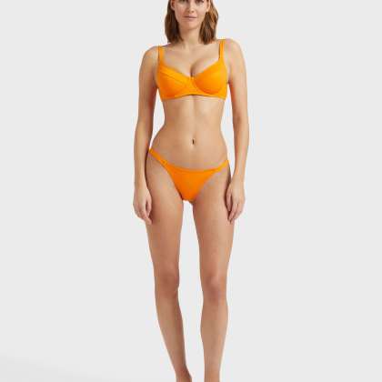 Vilebrequin - Solid Bikinioberteil Mit Bügel Für Damen - Bademode - Leona - Orange - Größe M – Bild 2