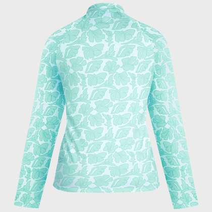 Vilebrequin - Langärmeliger Seashells Rashguard Mit Reißverschluss Für Damen - Rashguard - Flynn-zx - Weiss - Größe M – Bild 2