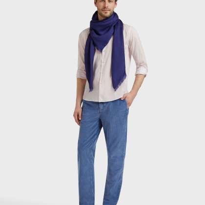 Vilebrequin - Hose Mit Elastikbund Aus Samt Für Herren - Hose - Clemence - Blau - Größe 34 – Bild 5