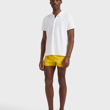 Vilebrequin - Solid Frottee-polohemd Für Herren - Polohemd - Phoenix - Weiss - Größe XL – Bild 3