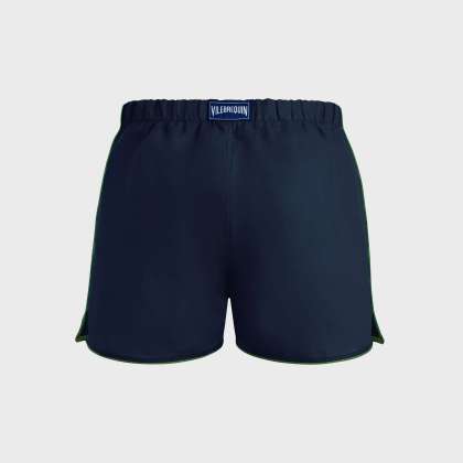 Vilebrequin - Solid Badeshorts Aus Leinen Für Herren - Bademode - Maurice - Blau - Größe XL – Bild 2