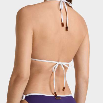 Vilebrequin - Solid Triangel-bikinioberteil Für Damen - Bademode - Florane - Violett - Größe L – Bild 3