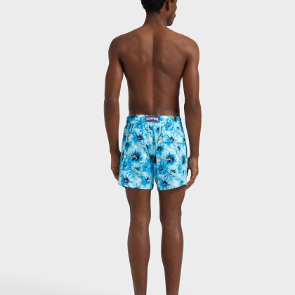Vilebrequin - Kurze Poppies And Geckos Stretch-badeshorts Für Herren - Bademode - Monrise - Blau - Größe L – Bild 4