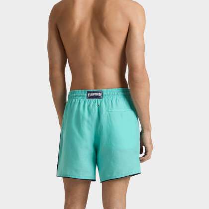 Vilebrequin - Solid Badeshorts Aus Leinen Für Herren - Bademode - Mallorca - Grün - Größe XXL – Bild 4
