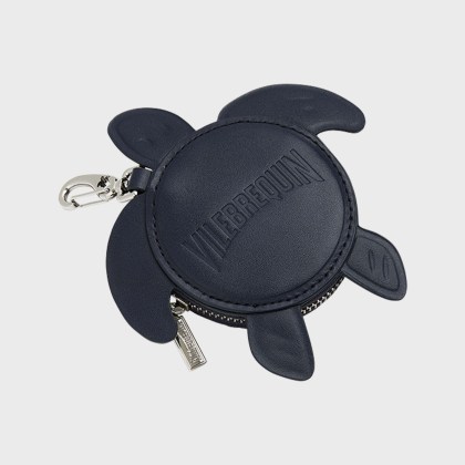 Vilebrequin - Marineblaues Schildkröten-portemonnaie - Wallet - Pita - Blau - Größe OSFA – Bild 2