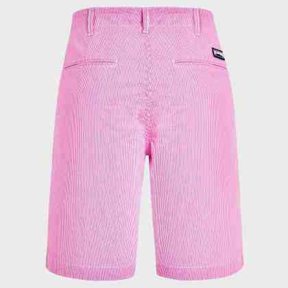Vilebrequin - Seersucker Bermudashorts Aus Baumwolle Für Herren - Bermuda - Ponche - Rosa - Größe 42