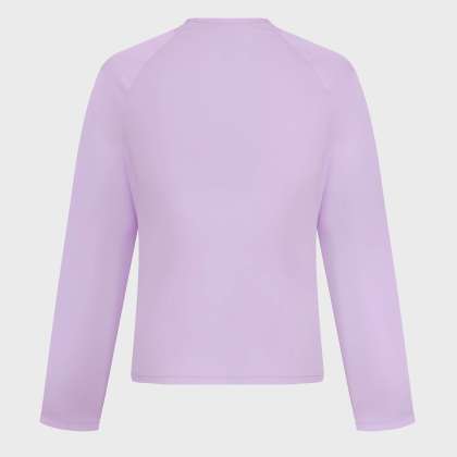 Vilebrequin - Langärmeliger Top Solid Rashguard Für Damen - Rashguard - Fly-out - Violett - Größe S – Bild 2