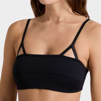 Vilebrequin - Solid Sculpting Bralette-bikinioberteil Für Damen - Bademode - Light - Schwarz - Größe XL – Bild 4