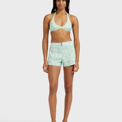 Vilebrequin - Seashells Badeshorts Mit Flachem Bund Für Damen - Shorty - Ferise - Weiss - Größe S – Bild 3
