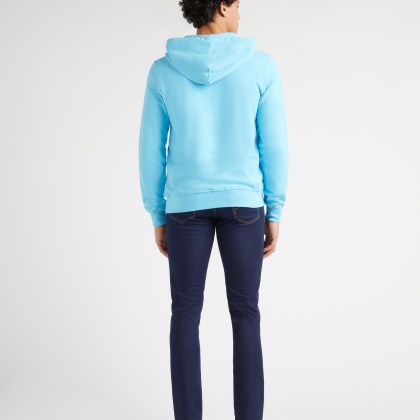 Vilebrequin - Logo Sweatshirtjacke Mit Kapuze Und Stickerei Für Herren - Sweatshirt - Martin-z - Blau - Größe XL