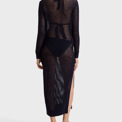 Vilebrequin - Solid Häkel-t-shirt-kleid Für Damen - Kleid - Lysia - Blau - Größe XS – Bild 4