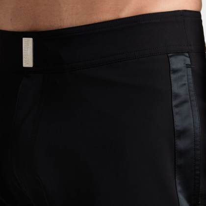 Vilebrequin - Herren-badeshorts Mit Flachem Bund Tailoring - Bademode - Midnight - Schwarz - Größe XL – Bild 5
