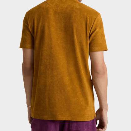 Vilebrequin - Solid Frottee-polohemd Für Herren - Polohemd - Phoenix - Marone - Größe XXL – Bild 4