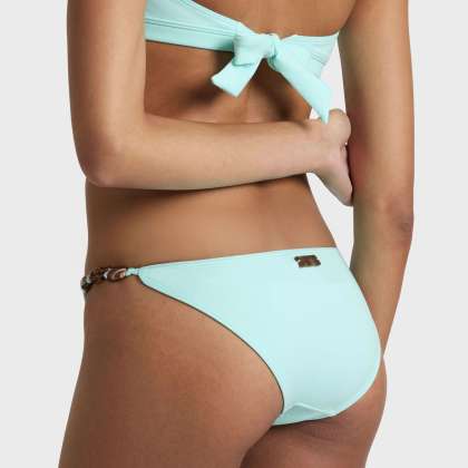 Vilebrequin - Solid Mini-bikinihose Mit Perlenverzierung Für Damen - Bademode - Flaka - Blau - Größe S – Bild 4