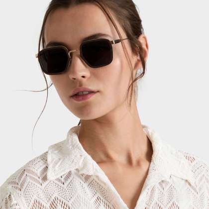 Vilebrequin - Unisex Ebonywood Sonnenbrille - Sonnenbrille - Vedette - Gelb - Größe OSFA – Bild 4