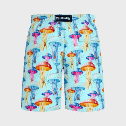 Vilebrequin - Lange Medusair Badeshorts Für Herren - Bademode - Okoa - Blau - Größe XXL – Bild 2