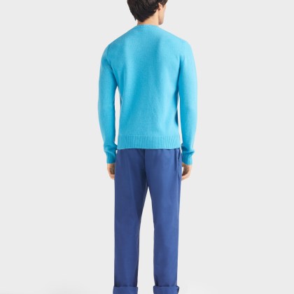 Vilebrequin - Turtle Pullover Aus Kaschmir Und Wolle Für Herren - Pullover - Rayol - Blau - Größe S