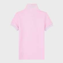 Vilebrequin - Boys Cotton Pique Polo Shirt Solid - Polohemd - Pantin - Rosa - Größe 12