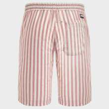 Vilebrequin - Gestreifte Bermudashorts Aus Baumwolle Und Leinen Für Herren - Bermuda - Levant - Rosa - Größe 40