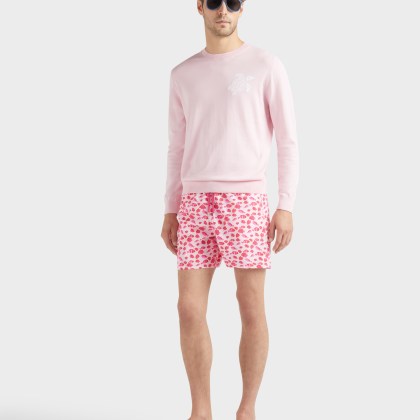 Vilebrequin - Turtle Pullover Aus Baumwolle Für Herren - Pullover - Rayol - Rosa - Größe L – Bild 5