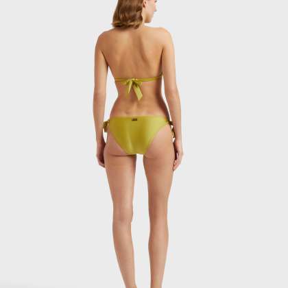 Vilebrequin - Shiny Solid Stretch-bikinihose Für Damen - Bademode - Flamme - Grün - Größe M – Bild 3