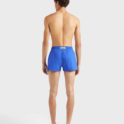 Vilebrequin - Kurze Jacquard Turtles Badeshorts Für Herren - Bademode - Manta - Blau - Größe M – Bild 4
