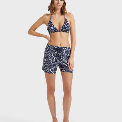 Vilebrequin - Waves Neckholder-bikinioberteil Für Damen - Bademode - Flechett - Blau - Größe XL – Bild 4