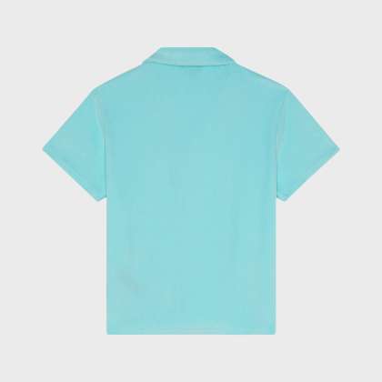 Vilebrequin - Besticktes Turtle Bowling-hemd Aus Frottee Für Jungen - Hemd - Gunther - Blau - Größe 4 – Bild 2