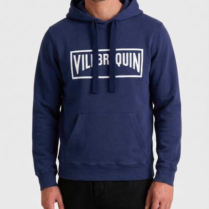 Vilebrequin - Solid Kapuzenpullover Aus Baumwolle Für Herren - Sweatshirt - Martin - Blau - Größe L – Bild 3