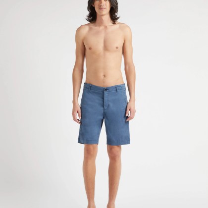 Vilebrequin - Bermudashorts Aus Tencel-gabardine Für Herren - Bermuda - Ponche - Blau - Größe 30 – Bild 3