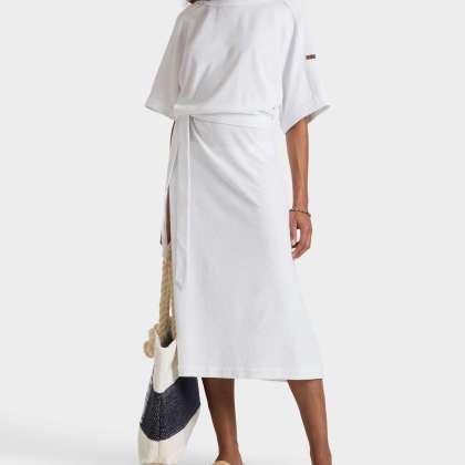 Vilebrequin - Solid Frottee-kaftan Zum Wenden Für Damen - Kleid - Leyla - Weiss - Größe XS – Bild 6