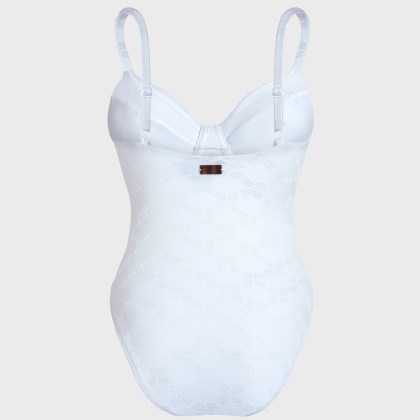 Vilebrequin - Turtle Monogram Jacquard Badeanzug Mit Bügeln Für Damen - Bademode - Leonita - Weiss - Größe L – Bild 2