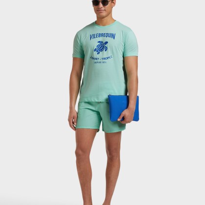 Vilebrequin - Solid Badeshorts Für Herren - Bademode - Moorea - Grün - Größe L – Bild 5