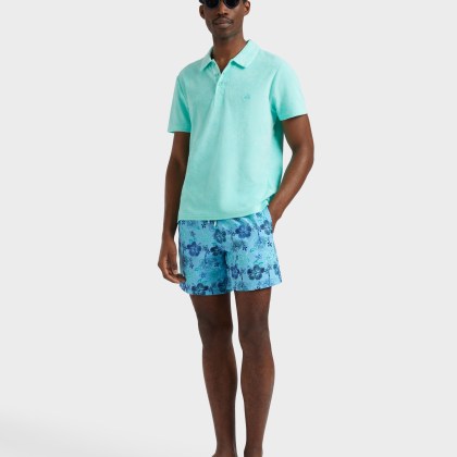 Vilebrequin - Solid Frottee-polohemd Für Herren - Polohemd - Phoenix - Grün - Größe S – Bild 5