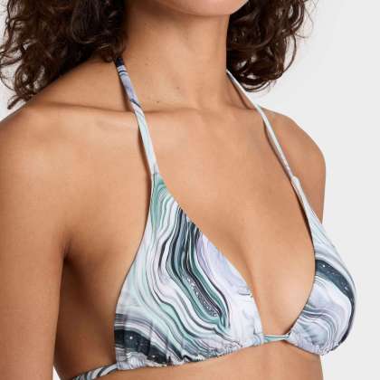 Vilebrequin - Marble Triangel-bikinioberteil Für Damen - Bademode - Fleur - Weiss - Größe M – Bild 4