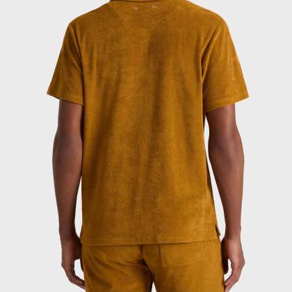 Vilebrequin - Solid Bowling-hemd Aus Frottee Für Herren - Hemd - Charli - Marone - Größe S – Bild 4