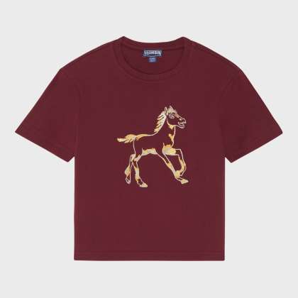 Vilebrequin - The Year Of The Horse T-shirt Für Jungen - T-shirt - Thomy - Rot - Größe 8 – Bild 3