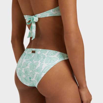 Vilebrequin - Seashells Bikinihose Zum Seitlichen Binden Für Damen - Bademode - Flamme - Weiss - Größe L – Bild 6