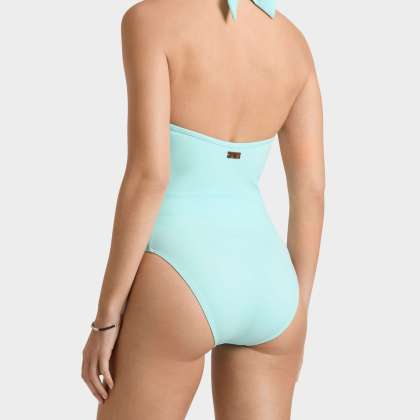 Vilebrequin - Solid Sculpting Badeanzug Mit Perlendetail Für Damen - Bademode - Lanissa - Blau - Größe M – Bild 4