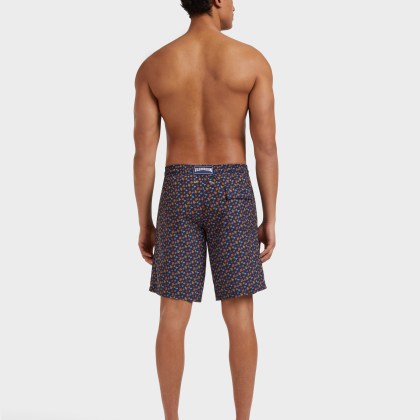 Vilebrequin - Lange Micro Ronde Des Tortues Badeshorts Für Herren - Bademode - Okoa - Orange - Größe L – Bild 4