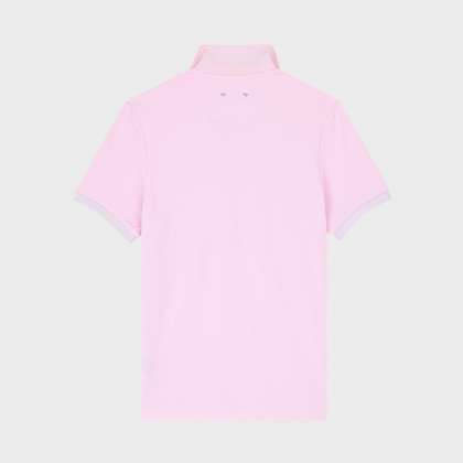 Vilebrequin - Solid Polohemd Aus Baumwolle Für Herren - Polohemd - Palatin - Rosa - Größe L – Bild 2