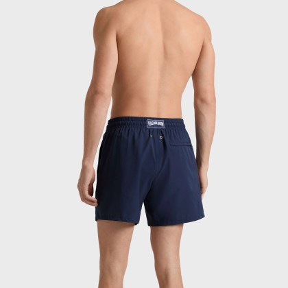 Vilebrequin - Ultraleichte Und Verstaubare Solid Badeshorts Mit Mikroperforation Für Herren - Bademode - Mahina - Blau - Größe XXL – Bild 4