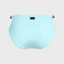 Vilebrequin - Solid Bikinihose Mit Hohem Bund Für Damen - Bademode - Flakelle - Blau - Größe S