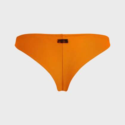 Vilebrequin - Solid Tanga-bikinihöschen Für Damen - Bademode - Fraz - Orange - Größe XL – Bild 2