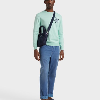 Vilebrequin - Turtle Pullover Aus Baumwolle Für Herren - Pullover - Rayol - Blau - Größe XXXL – Bild 5