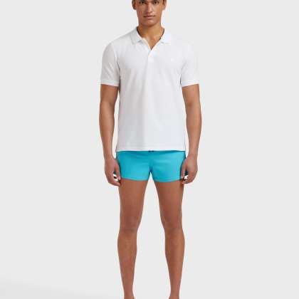 Vilebrequin - Solid Polohemd Aus Bio-baumwollpikee Für Herren - Polohemd - Palatin - Weiss - Größe XS – Bild 3